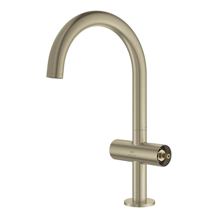 Lavatory Faucet Atrio Large Brushed Nickel Infinity 1.2 Gallons per Minute