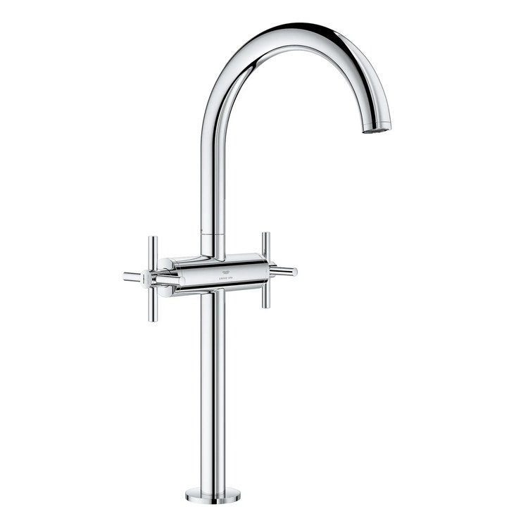 Lavatory Faucet Atrio Extra Large 2 Cross WaterSense StarLight Chrome 1.2 Gallons per Minute 1 Hole