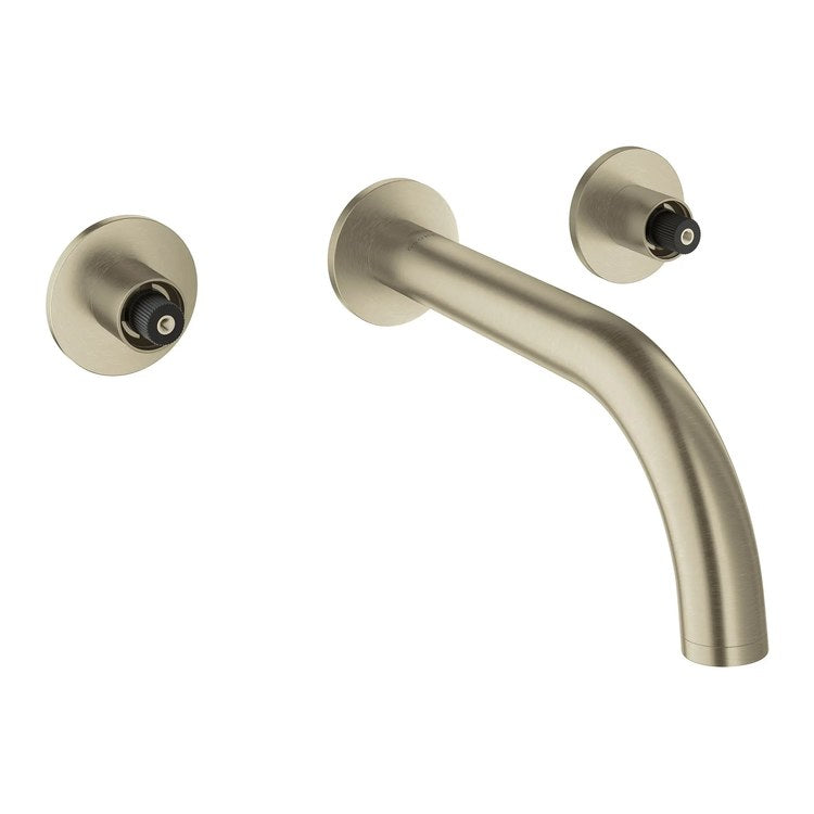 Lavatory Faucet Atrio Wall Mount Brushed Nickel Infinity 1.2 Gallons per Minute - Image 1