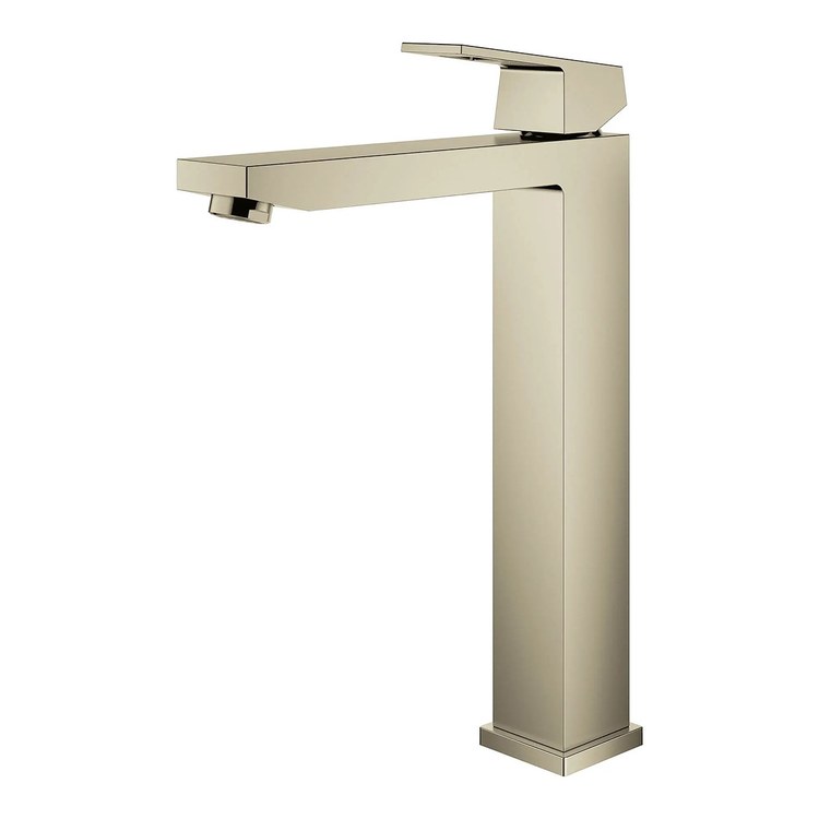 Lavatory Faucet Eurocube Deck Mount Brushed Nickel 1.2 Gallons per Minute - Image 1