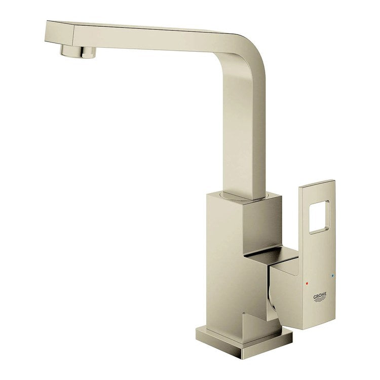 Lavatory Faucet Eurocube Large Brushed Nickel 1.2 Gallons per Minute - Image 2