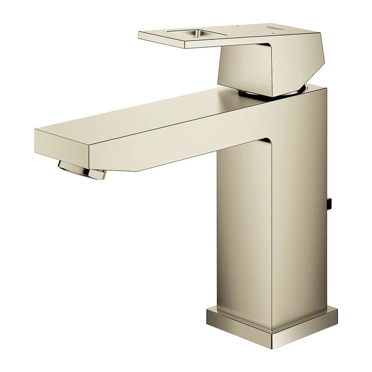 Lavatory Faucet Eurocube Medium Brushed Nickel 1.2 Gallons per Minute - Image 1
