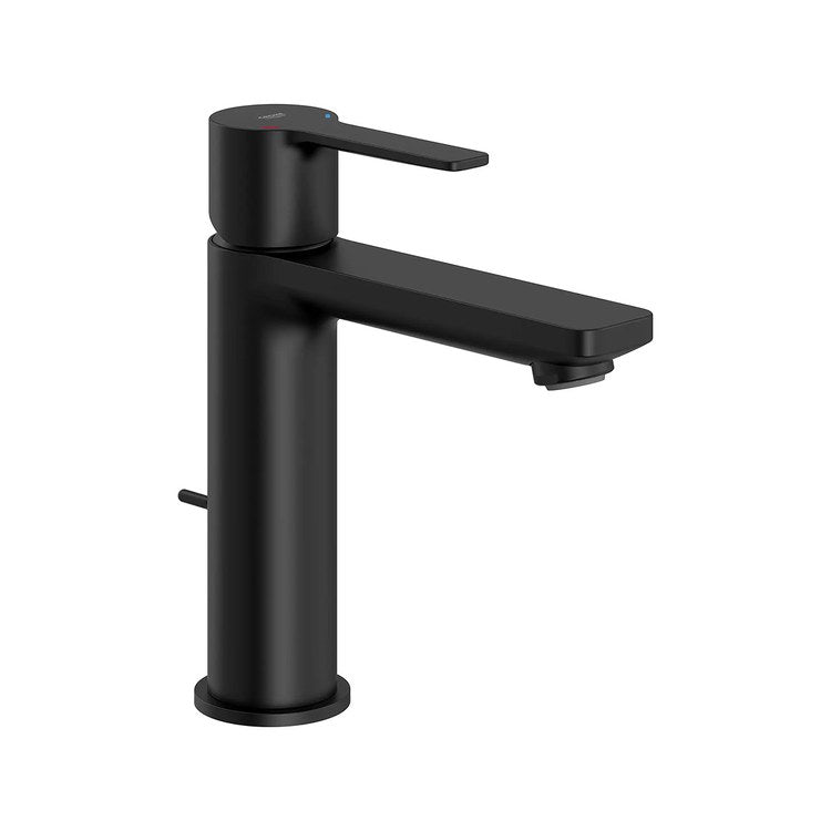 Lavatory Faucet Lineare Small 1 Lever ADA WaterSense Matte Black 1.2 Gallons per Minute 1 Hole - Image 1