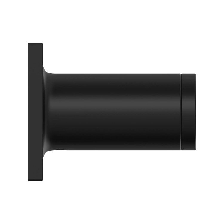 Toilet Paper Holder Allure Matte Black Metal Wall Mount - Image 2