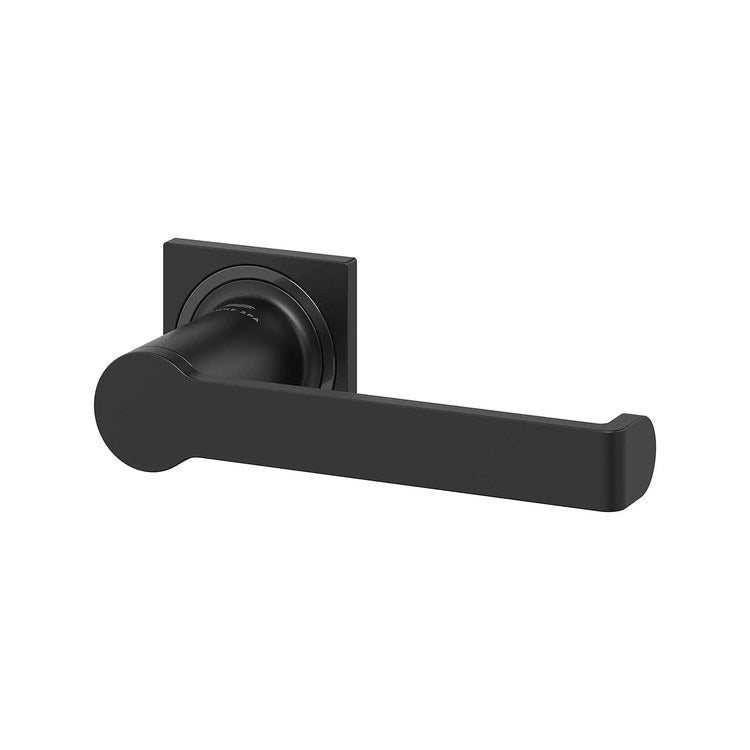 Toilet Paper Holder Allure Matte Black Metal Wall Mount - Image 3