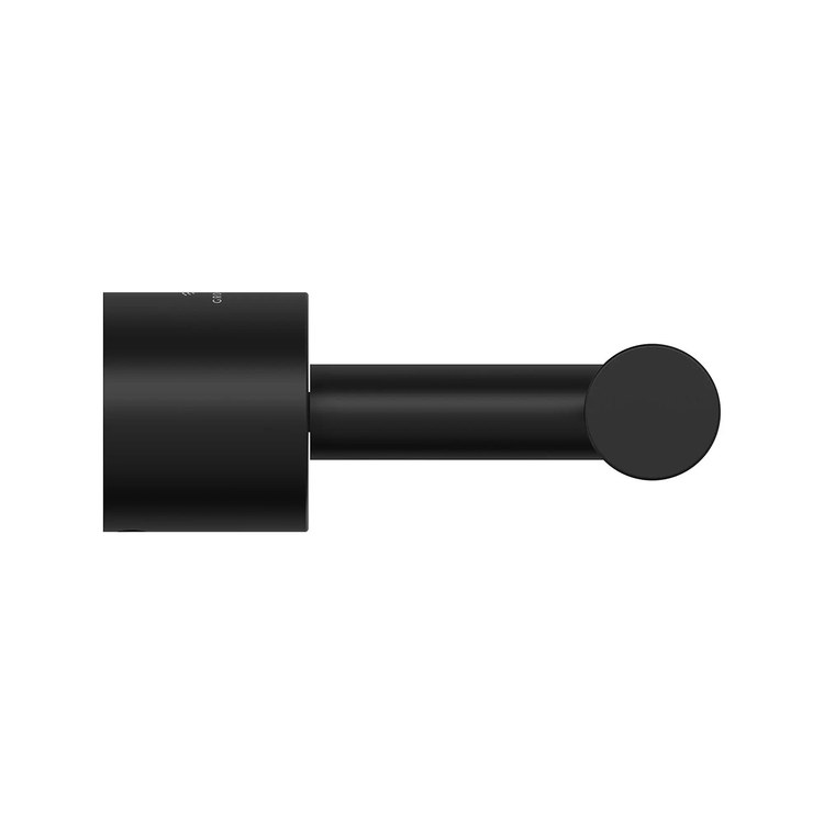Toilet Paper Holder Atrio Matte Black Metal Wall Mount - Image 3