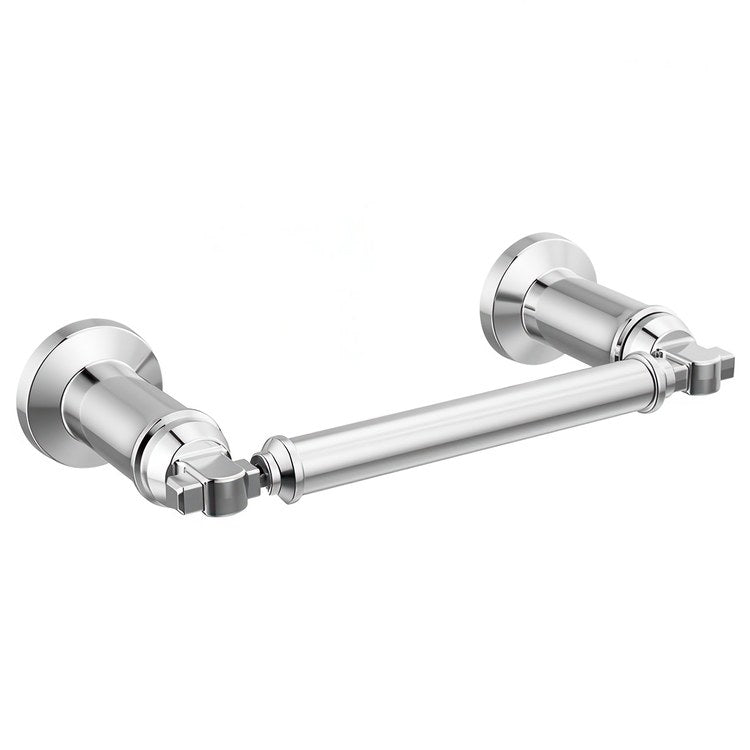 Toilet Paper Holder Broderick Pivoting Polished Chrome Metal 6-1/2 Inch 3-9/16 Inch Wall Mount - Image 1