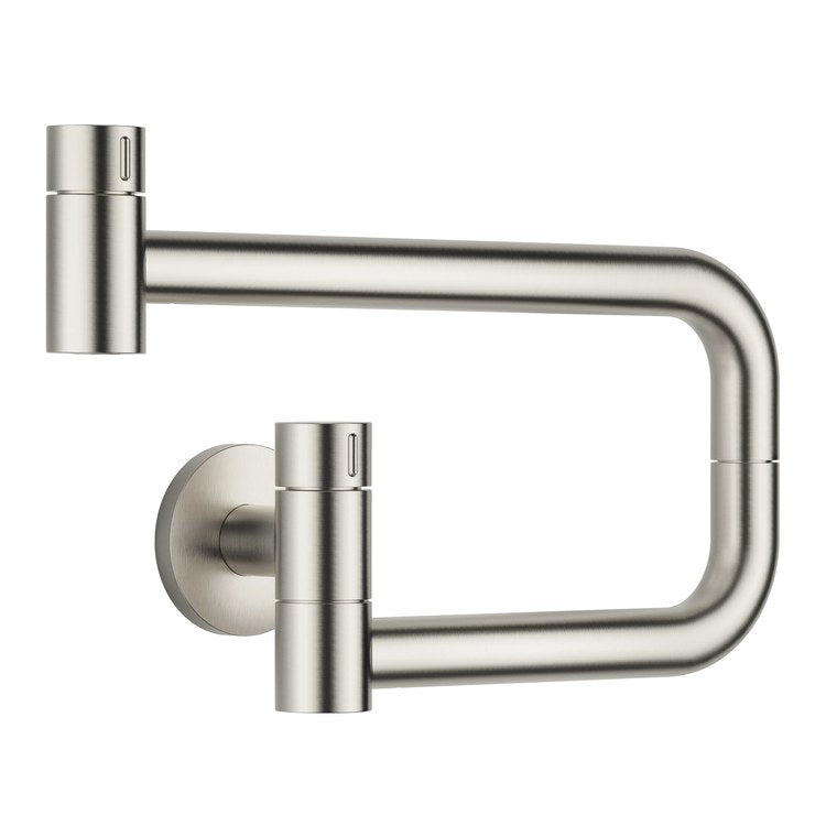 Pot Filler TARA ULTRA Cold Water Valve 1 Knob Brushed Platinum 1 Hole 1.5 Gallons per Minute - Image 1