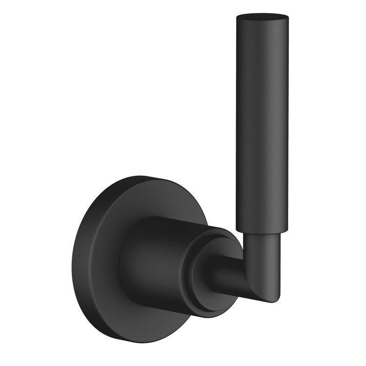 Volume Control Trim TARA Wall Mount 1 Lever Matte Black ADA - Image 1