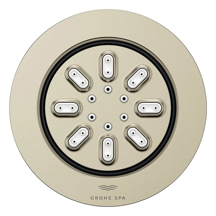 Body Spray Aqua Brushed Nickel Infinity Rainshower Round 2 Function 0.9 Gallons per Minute 1/2 Inch NPT - Image 3