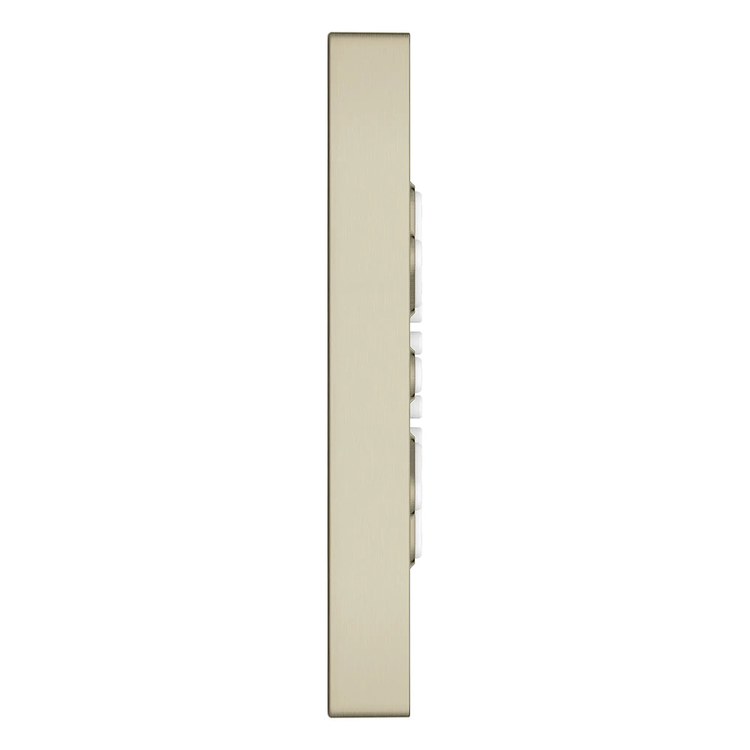 Body Spray Brushed Nickel Infinity Rainshower Square 2 Function 0.9 Gallons per Minute 1/2 Inch NPT - Image 3