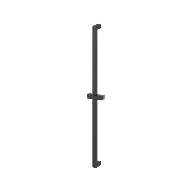 Slide Bar Euphoria Cube Shower 36 Inch Matte Black Metal Wall Mount - Image 3