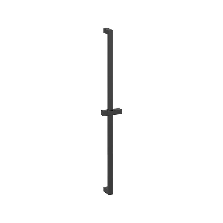 Slide Bar Euphoria Cube Shower 36 Inch Matte Black Metal Wall Mount - Image 1
