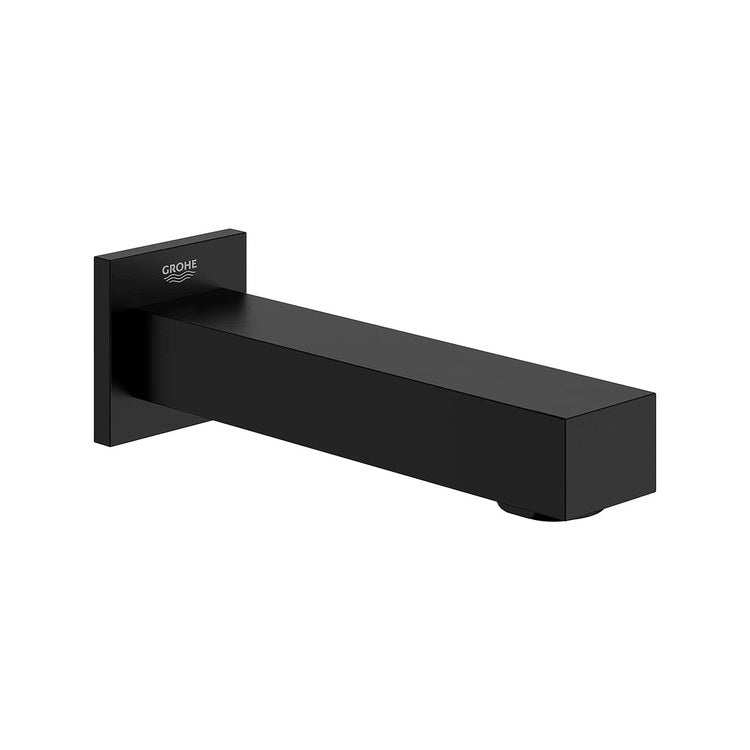 Tub Spout Eurocube Matte Black Metal - Image 1