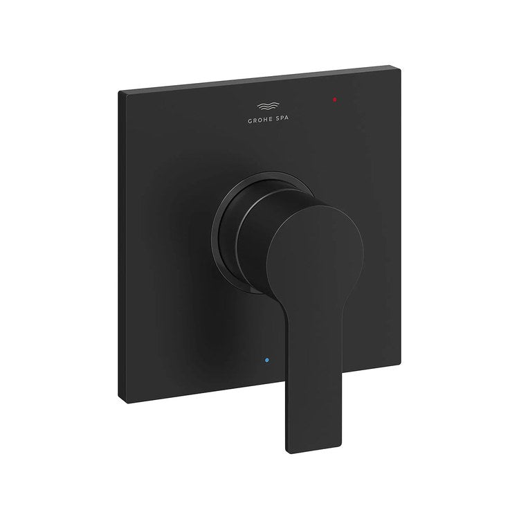 Pressure Balance Valve Trim Allure with Cartridge 1 Lever Matte Black ADA