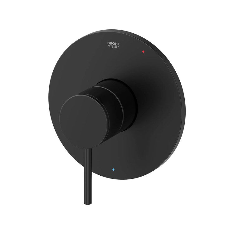 Pressure Balance Valve Trim Atrio with Cartridge 1 Lever Matte Black ADA - Image 2