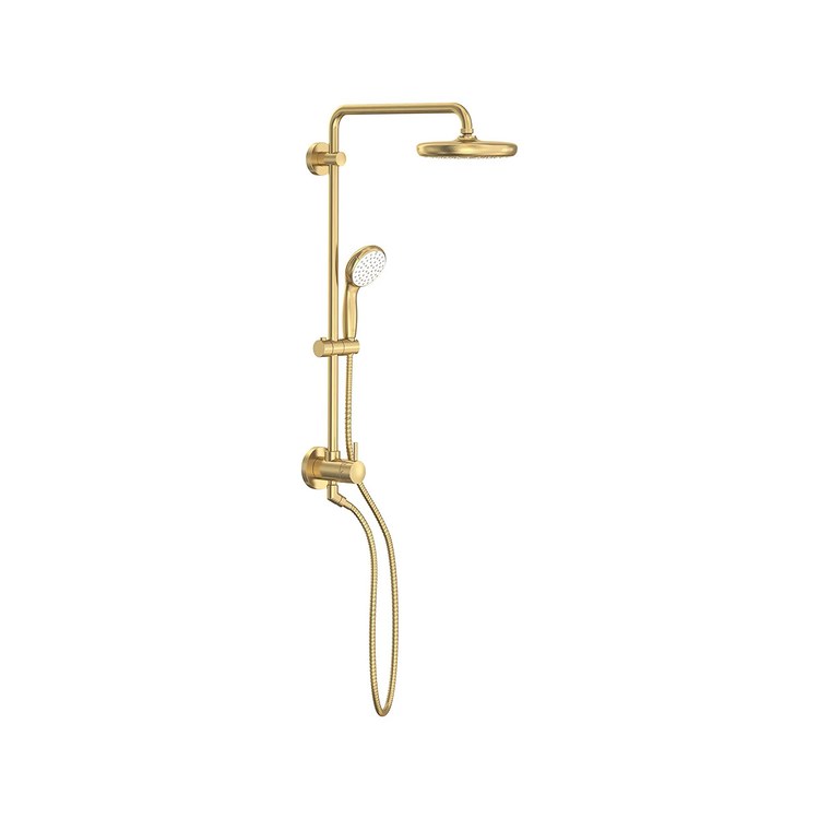 Shower System Retro-Fit Tempesta 210 Brushed Cool Sunrise WaterSense 1.75 Gallons per Minute - Image 1