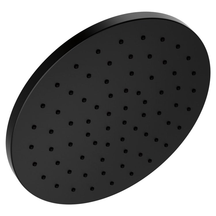 Showerhead Modern 1 Functions Raincan Matte Black 1.75 Gallons per Minute - Image 1