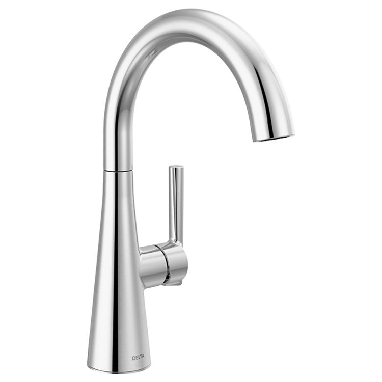 Bar Faucet 1 Lever ADA Chrome Swivel 1.5 Gallons per Minute