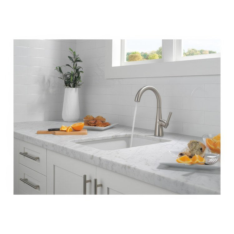 Bar Faucet 1 Lever ADA Spotshield Stainless Swivel 1.5 Gallons per Minute - Image 3