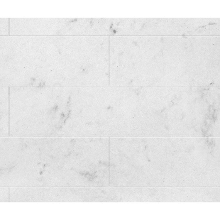 Shower Wall Kit 3 Piece Modern Subway Tile 84 x 36 and 84 x 62 Inch Carrara Swanstone - Image 2