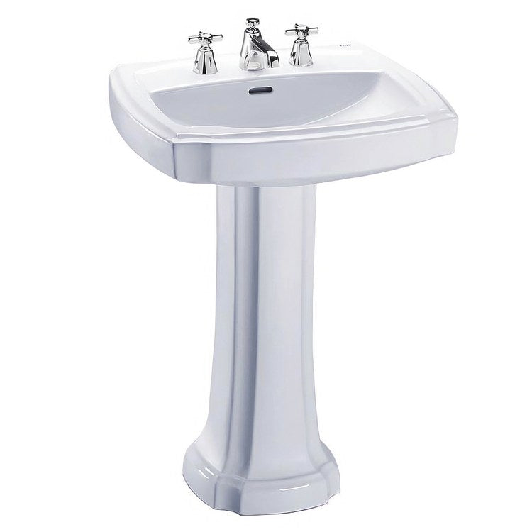 Pedestal Top Guinevere Lavatory 24 Inch Cotton Rectangle - Image 1