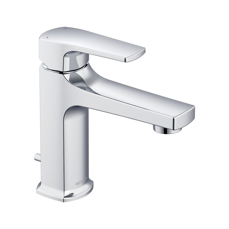 Lavatory Faucet Tribune 1 Lever ADA WaterSense CEC Satin Black 1.2 Gallons per Minute 50/50 Pop-Up 1 Hole - Image 2