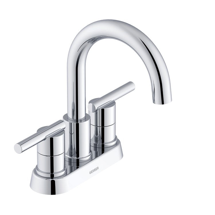 Lavatory Faucet Parma Mini Widespread 4 Inch Spread 2 Lever ADA WaterSense/CEC Brushed Bronze 1.2 Gallons per Minute Fixed Metal Touch Down 3 Hole - Image 2
