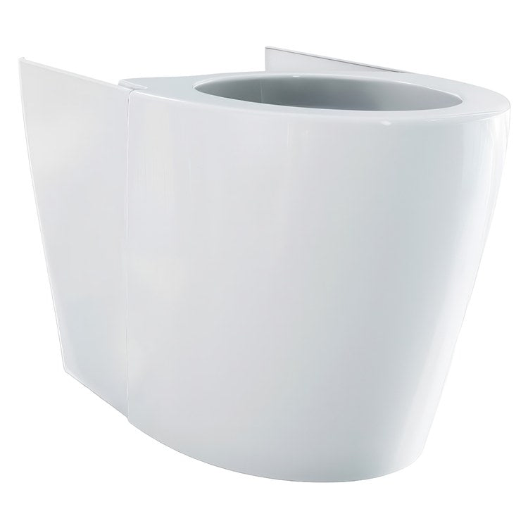 Toilet Bowl Washlet+ G5A Elongated Integrated Less Seat Cotton Cefiontect ADA 7-5/16 Inch 1.2 Gallons per Flush