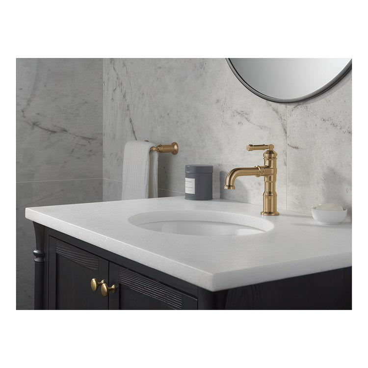 Towel Bar Broderick 8 Inch Brilliance Champagne Bronze - Image 2