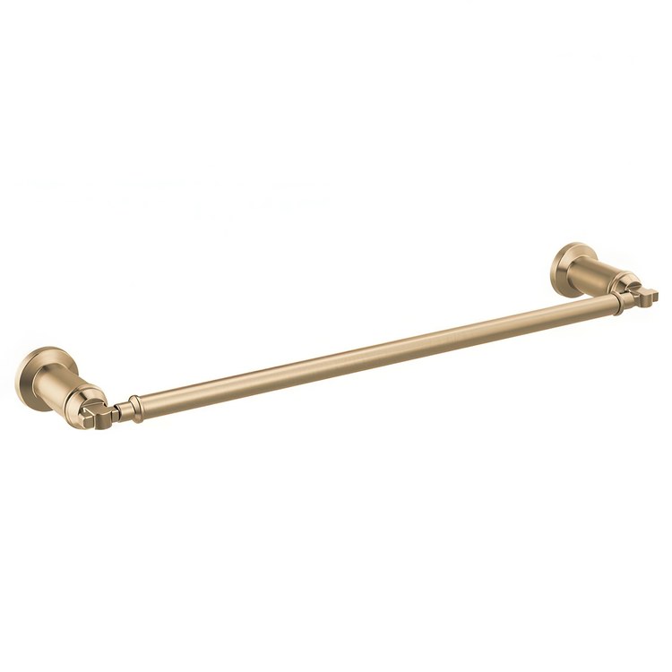 Towel Bar Broderick 18 Inch Brilliance Champagne Bronze - Image 1