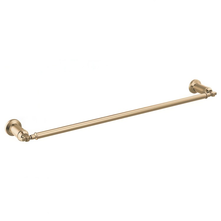 Towel Bar Broderick 24 Inch Brilliance Champagne Bronze - Image 1