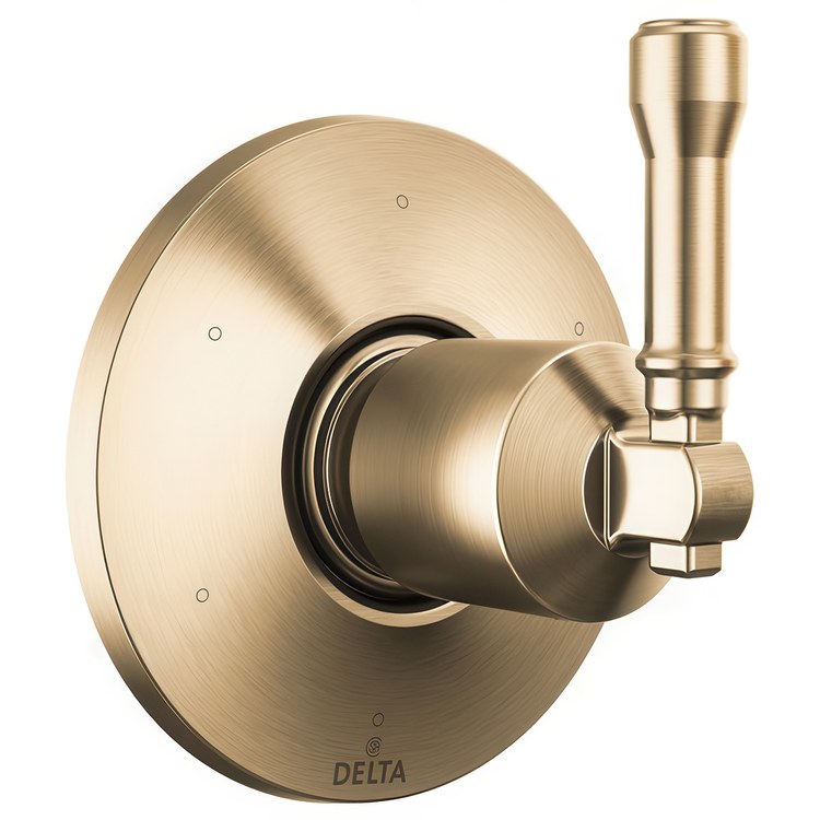 Diverter Trim Broderick 6 Setting Lumicoat Champagne Bronze 1 Lever ADA - Image 1