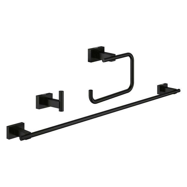 Accessory Kit Essentials Cube 3-In-1 Matte Black Metal