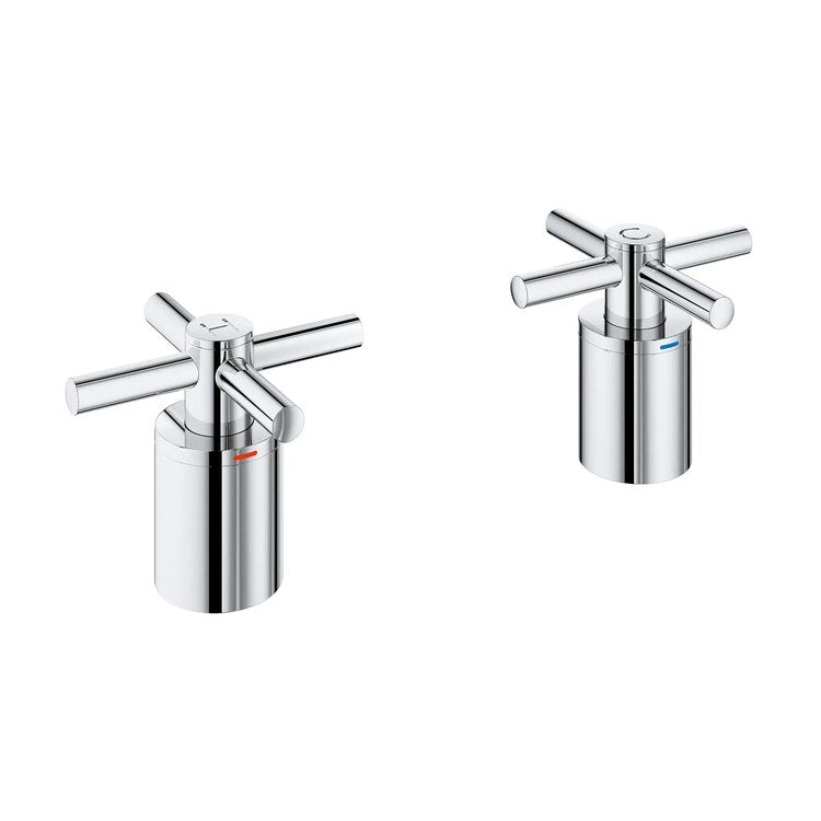 Handle Atrio 2 Cross StarLight Chrome for Tub Filler