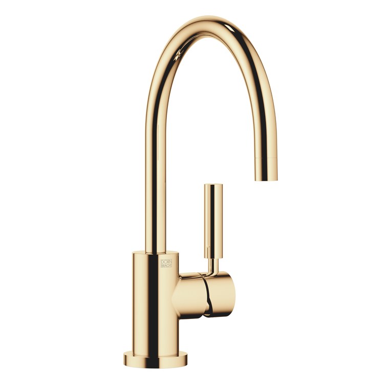 Kitchen Faucet TARA Deck Mount Mixer 1 Lever ADA Durabrass Swivel 360DEG 1 Hole 1.5 Gallons per Minute - Image 1