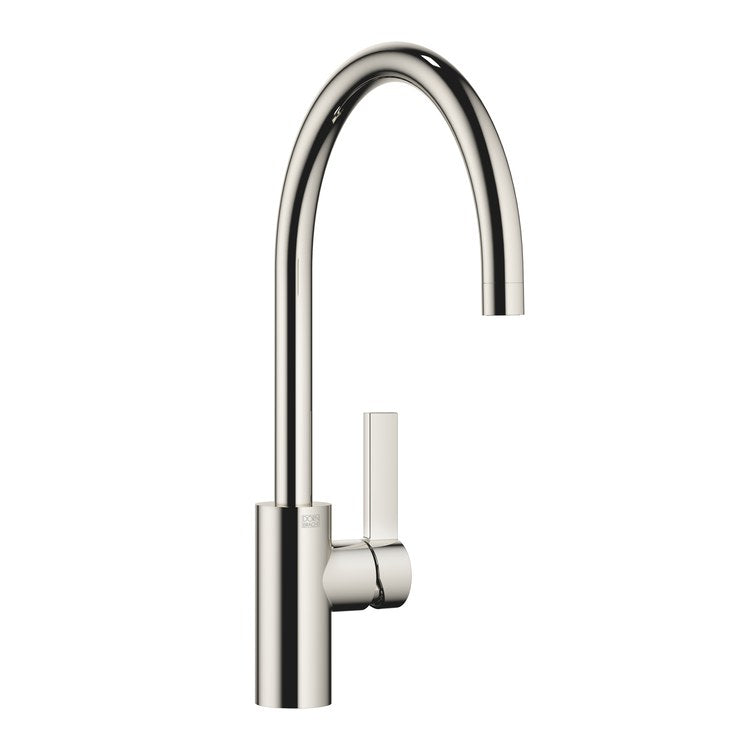 Kitchen Faucet TARA ULTRA Deck Mount 1 Lever ADA Platinum Swivel 360DEG 1 Hole 1.5 Gallons per Minute - Image 1