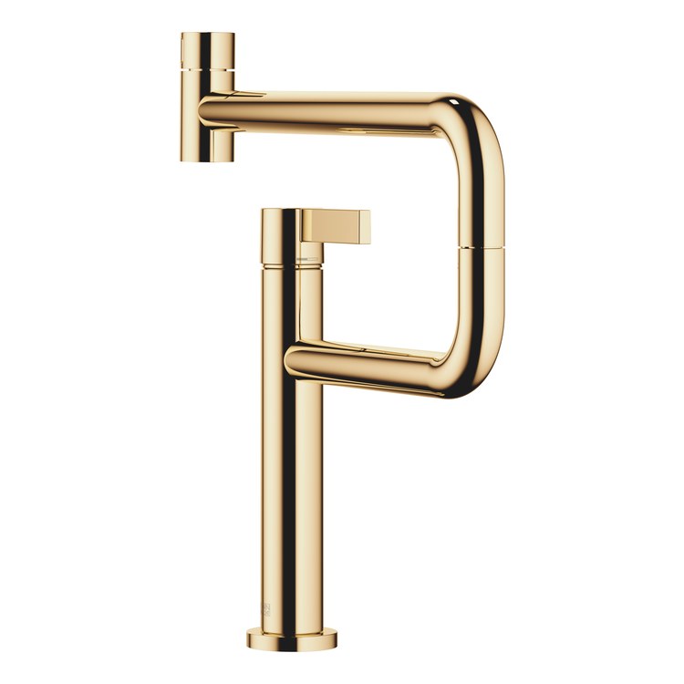 Kitchen Faucet TARA ULTRA PIVOT Mixer 1 Lever ADA Durabrass Swivel 360DEG 1 Hole 1.5 Gallons per Minute