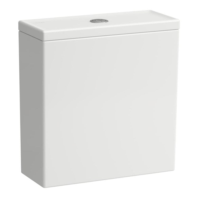 Toilet Tank The New Classic Water Closet White Top Push Button - Image 1