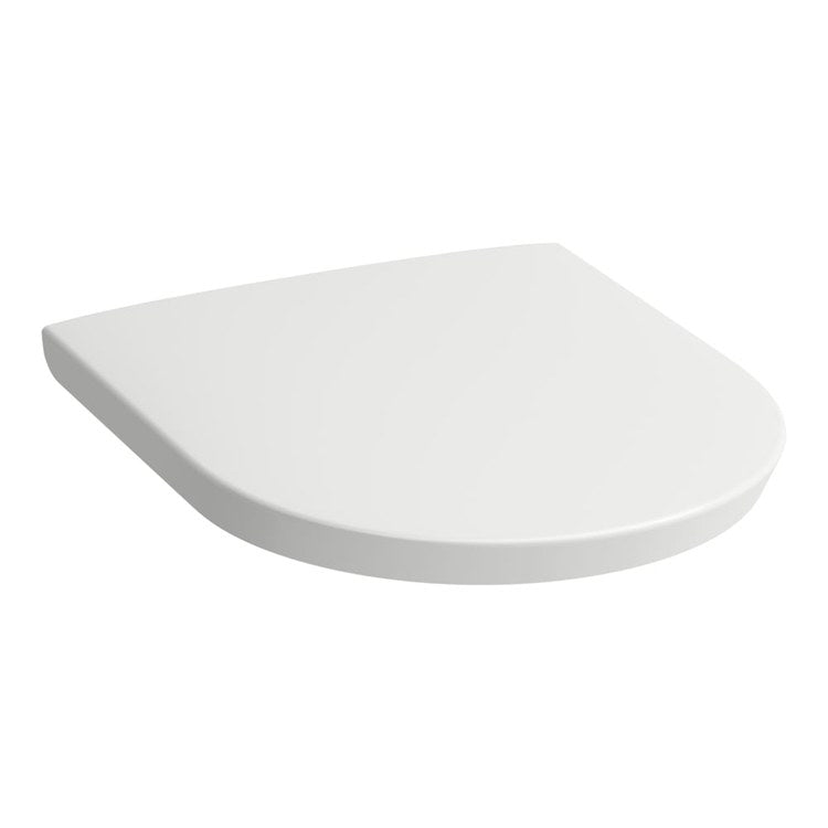 Toilet Seat The New Classic Round Front with Slow Close Cover Duroplast White