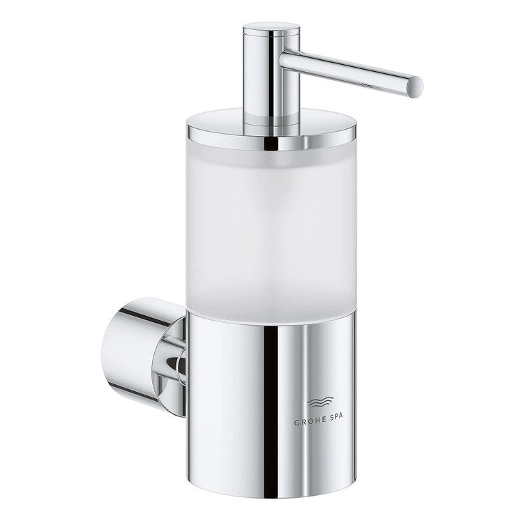 Soap Dispenser Atrio StarLight Chrome Glass/Metal Less Holder - Image 3