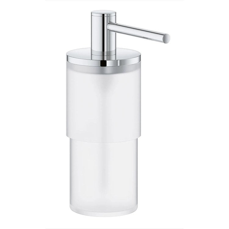 Soap Dispenser Atrio StarLight Chrome Glass/Metal Less Holder