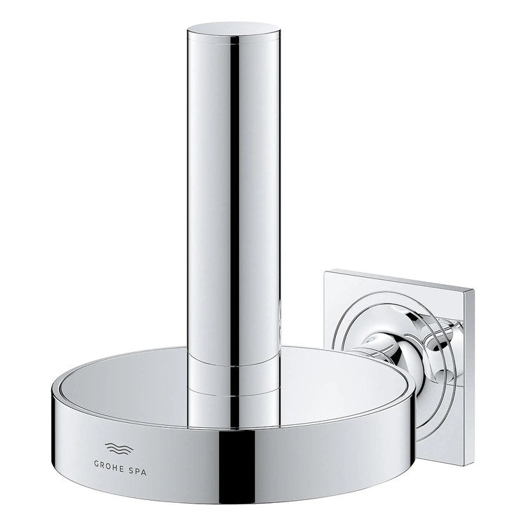 Toilet Paper Holder Allure Reserve StarLight Chrome Metal Wall Mount - Image 2