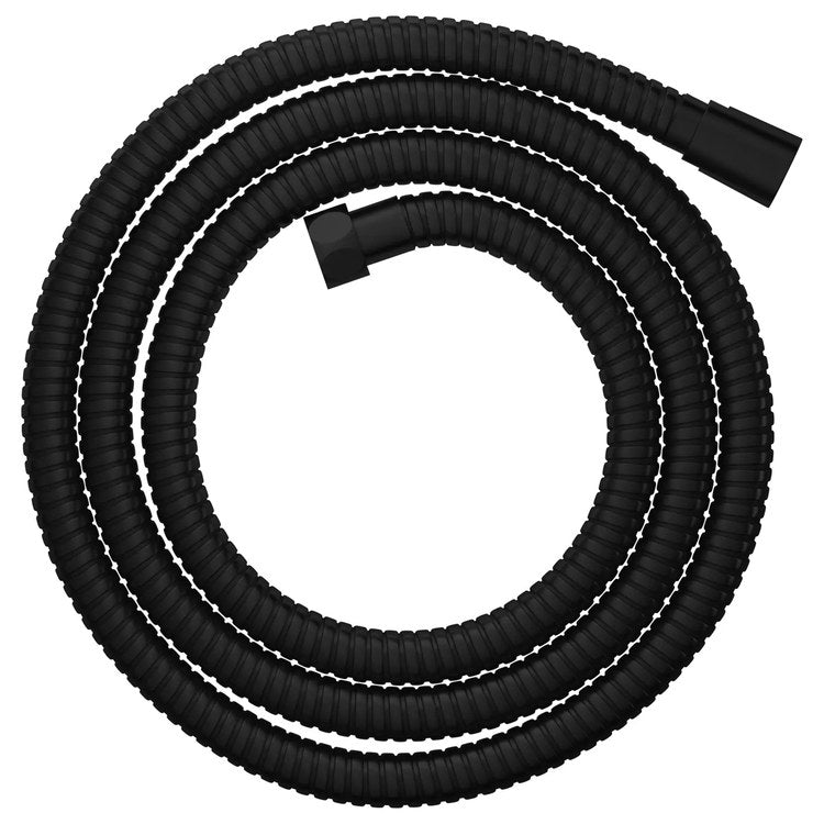 Shower Hose Universal Twist-Free 69 Inch Matte Black 1/2 IN NPT Metal - Image 1