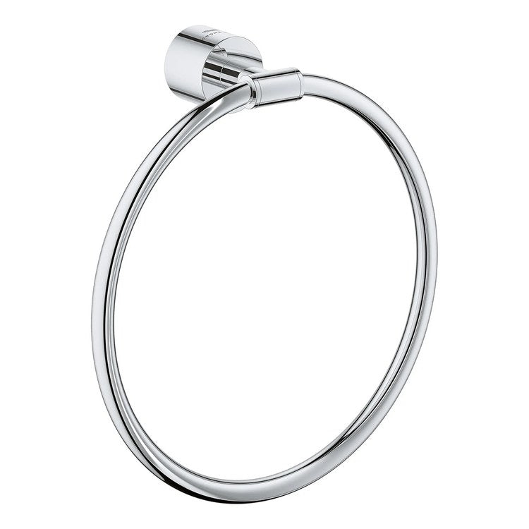 Towel Ring Atrio 8 Inch StarLight Chrome Metal 2-11/16 Inch - Image 1