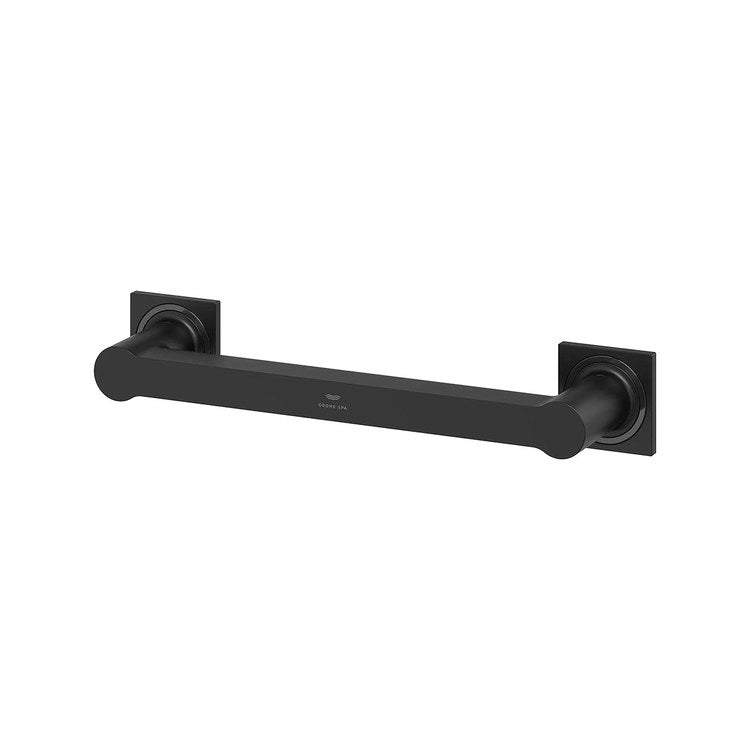 Grab Bar Allure 12 Inch Matte Black Wall - Image 2