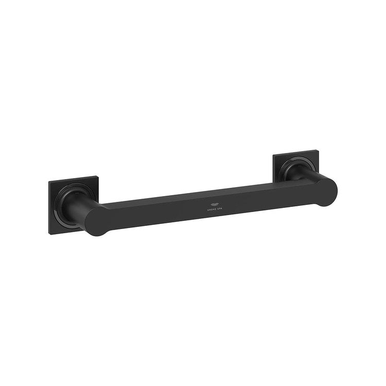Grab Bar Allure 12 Inch Matte Black Wall - Image 1