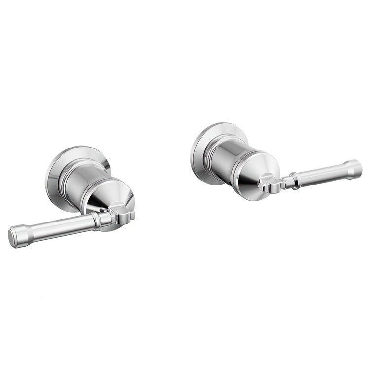 Handle Kit Broderick Brass 2 Lever Lumicoat Chrome ADA for Wall Mount Filler - Image 1