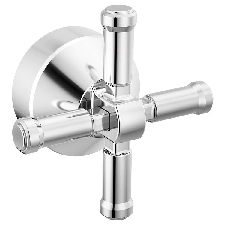 Handle Kit Broderick Brass 1 Cross Lumicoat Chrome ADA for Freestanding Filler