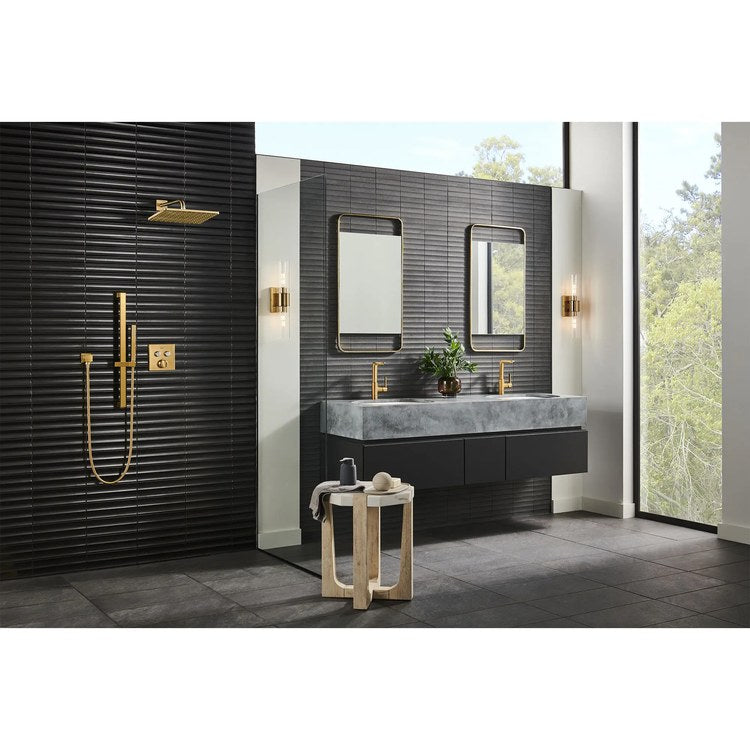 Handshower Euphoria Brushed Cool Sunrise 1 Functions WaterSense 1.75 Gallons per Minute - Image 3